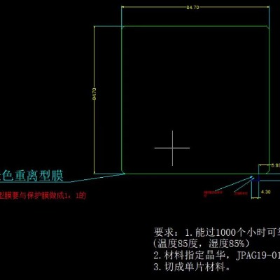 綠色重離型膜