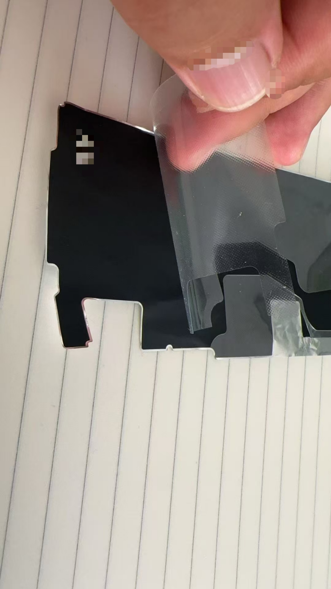 0.05帶膠麥拉鋁箔 麥拉邊帶膠 最好是帶網(wǎng)格離型離型膜